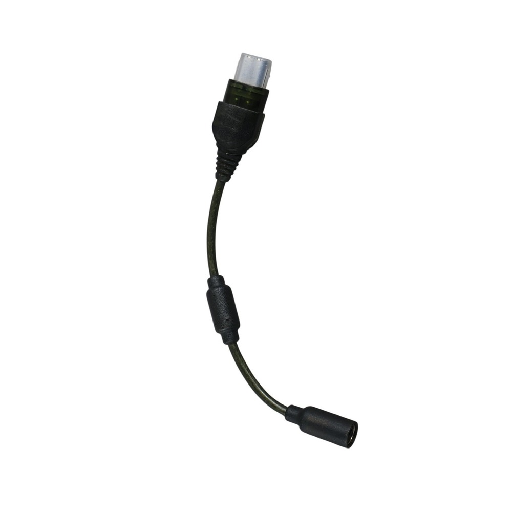 Original Xbox Controller Breakaway Cable Adapter OEM Clear Green DongleOriginal